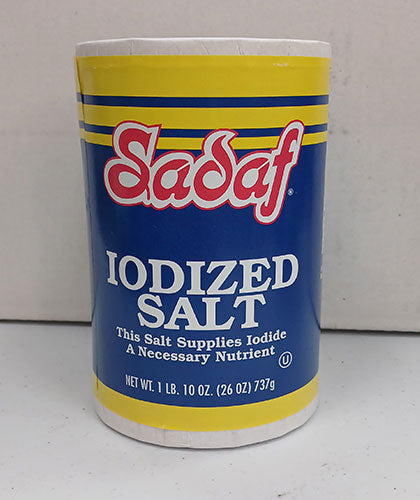 Iodized salt/Sadaf/ 737g