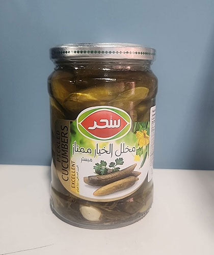 خیارشور ممتاز/ برند سحر/ 640 گرمی