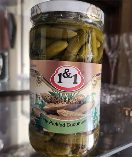 خیارشور/برند یک و یک/660 گرمی