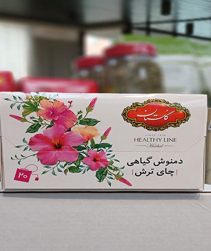دمنوش کیسه ای چای ترش/گلستان/ 140گ