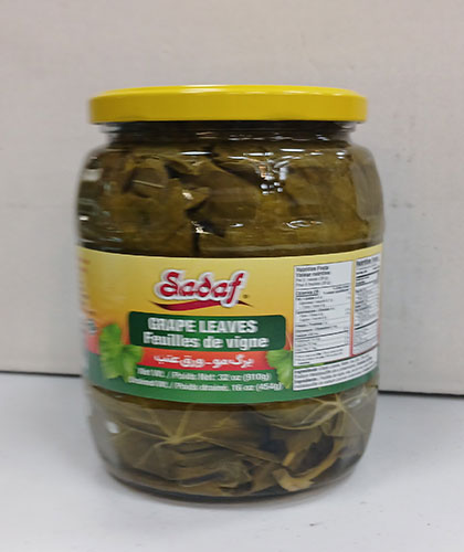 کنسرو برگ مو/صدف/ 900گ