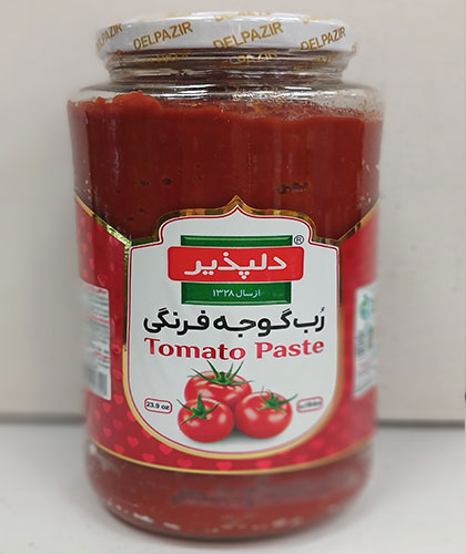 کنسرو رب گوجه/دلپذیر/ 680گ