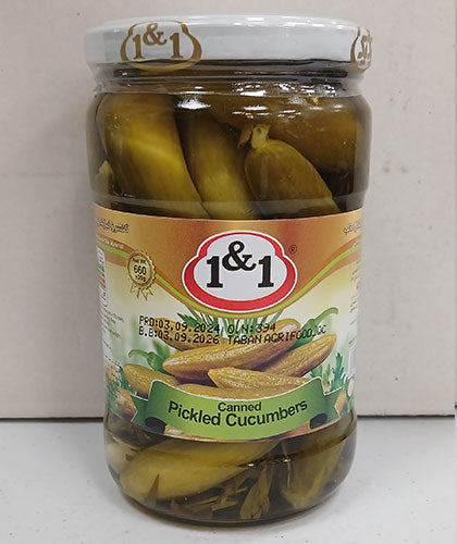 کنسرو خیارشور /یک و یک/ 660گ