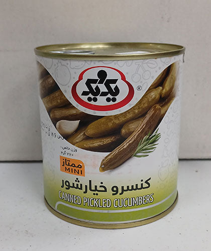 کنسرو خیارشور ممتاز/یک و یک/ 770گ