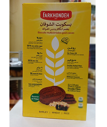 بیسکوییت 4 شهد/فرخنده/ 215گ