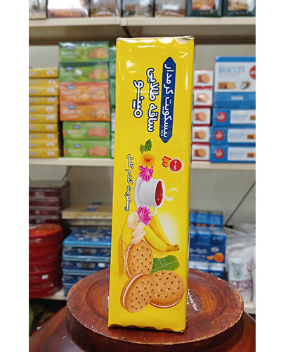 بیسکوییت ساقه طلایی موزی/مینو/ 200گ