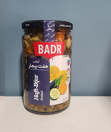 ترشی هفت بیجار/ برند بدر/ 630 گرمی