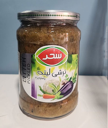 ترشی لیته/ برند سحر/ 660 گرمی