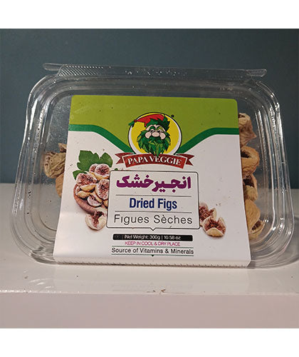 انجیر خشک/برند پاپاوجی/ 300 گرمی