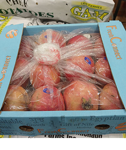 انار تازه/ محصول مصر/ کارتن 12 عددی