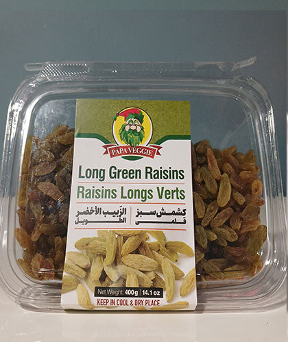 کشمش سبز/برند پاپاوجی/ 400 گرمی