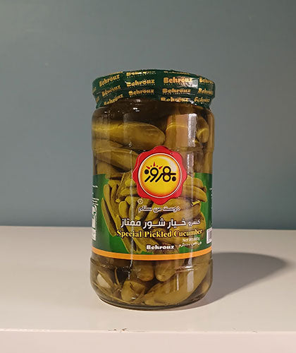 خیارشور ممتاز/ برند بهروز/ 660گرمی