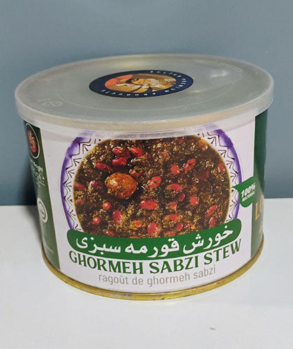 Canned Ghorme-Sabzi Stew