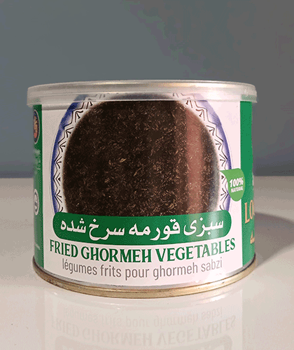 Canned Ghorme-Sabzi Herbs