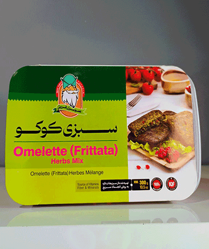 سبزی کوکو/برند عموسبزی فروش/300 گرمی