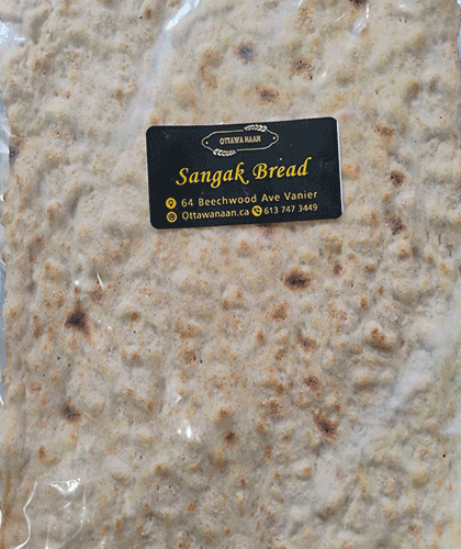 Plain Sangak Bread (Pack of 2/Ottawa Bread Brand)