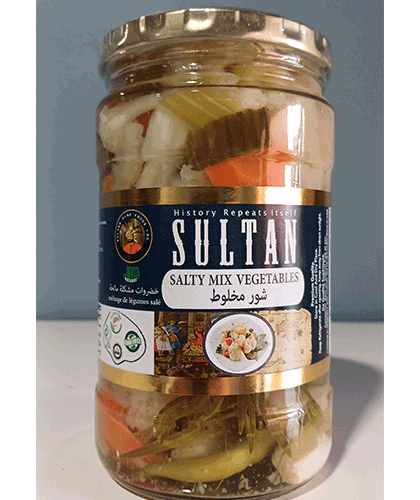 Mixed Salty Vegies/680 grams